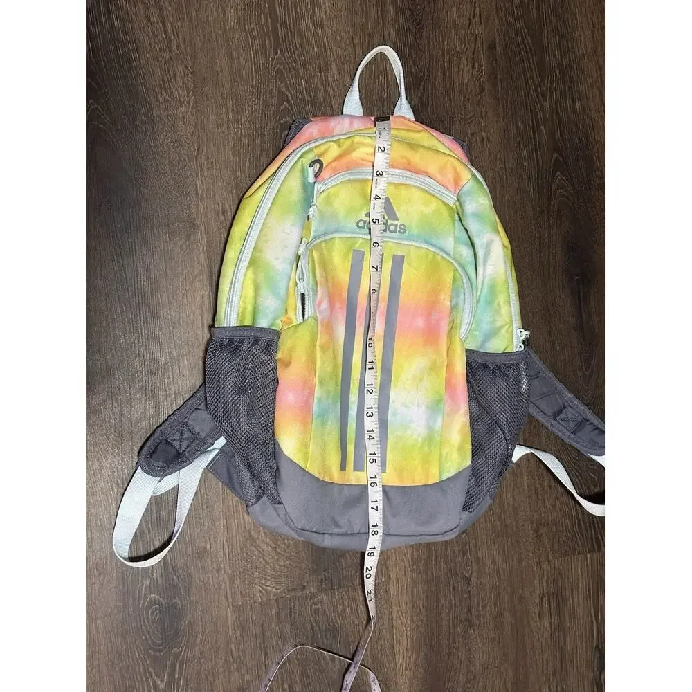 Adidas Young BTS Creator 2 Backpack School Stone Wash Rainbow Tie Dye - Picture 13 of 15